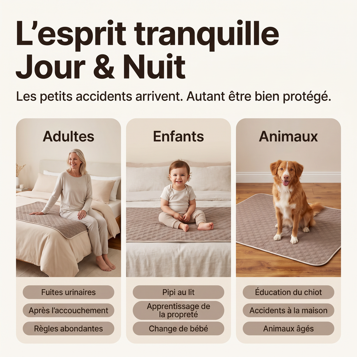 Sur-drap Nuit Sèche™