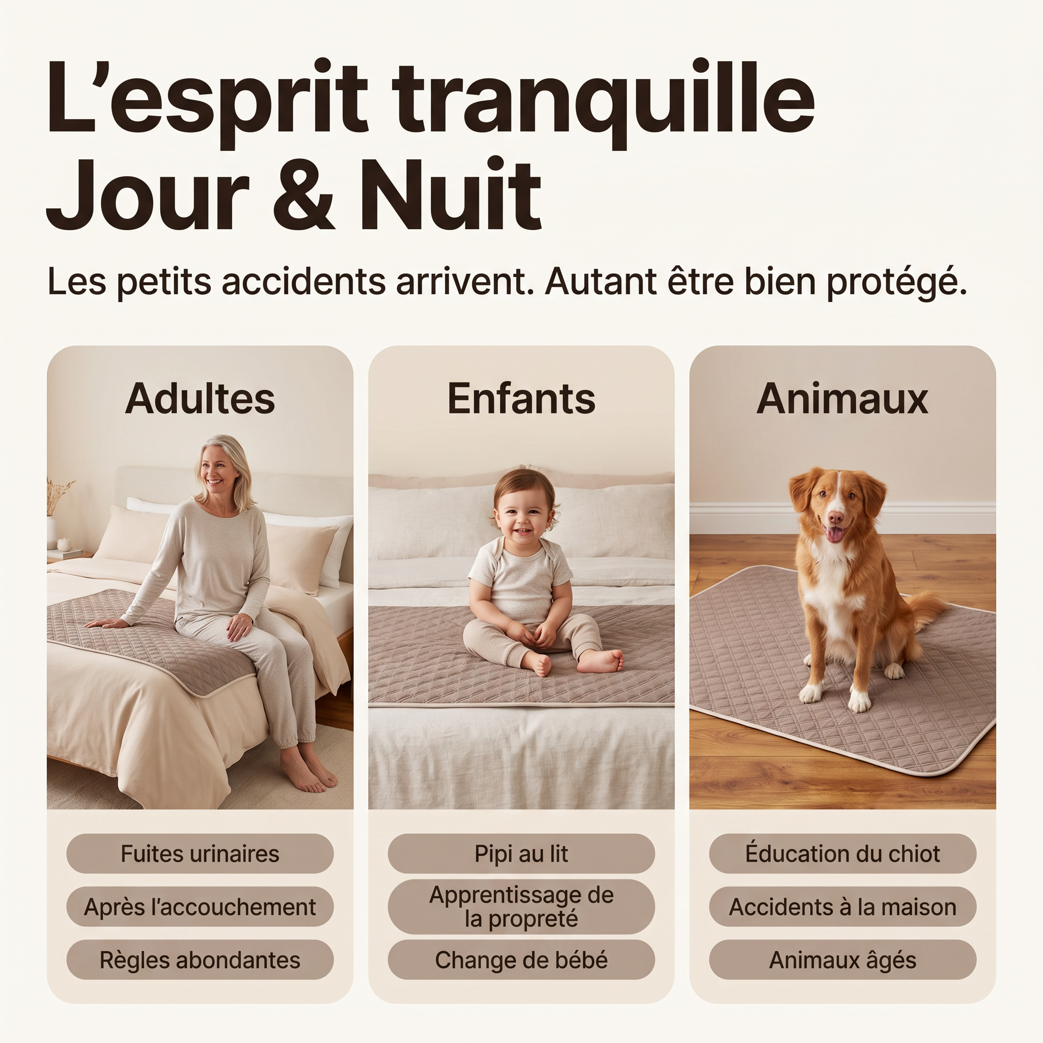Sur-drap Nuit Sèche™